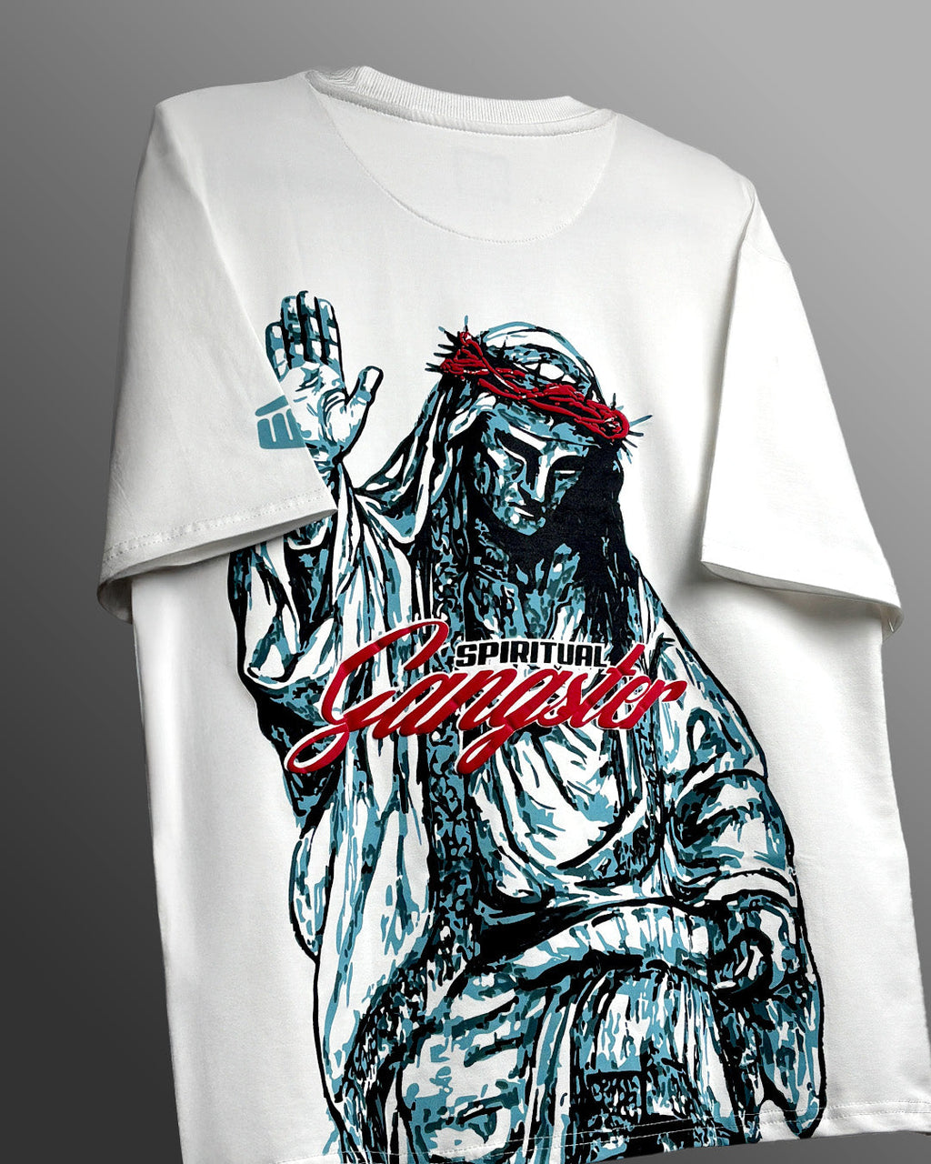 Spiritual Gangster White Heavyweight T-shirt