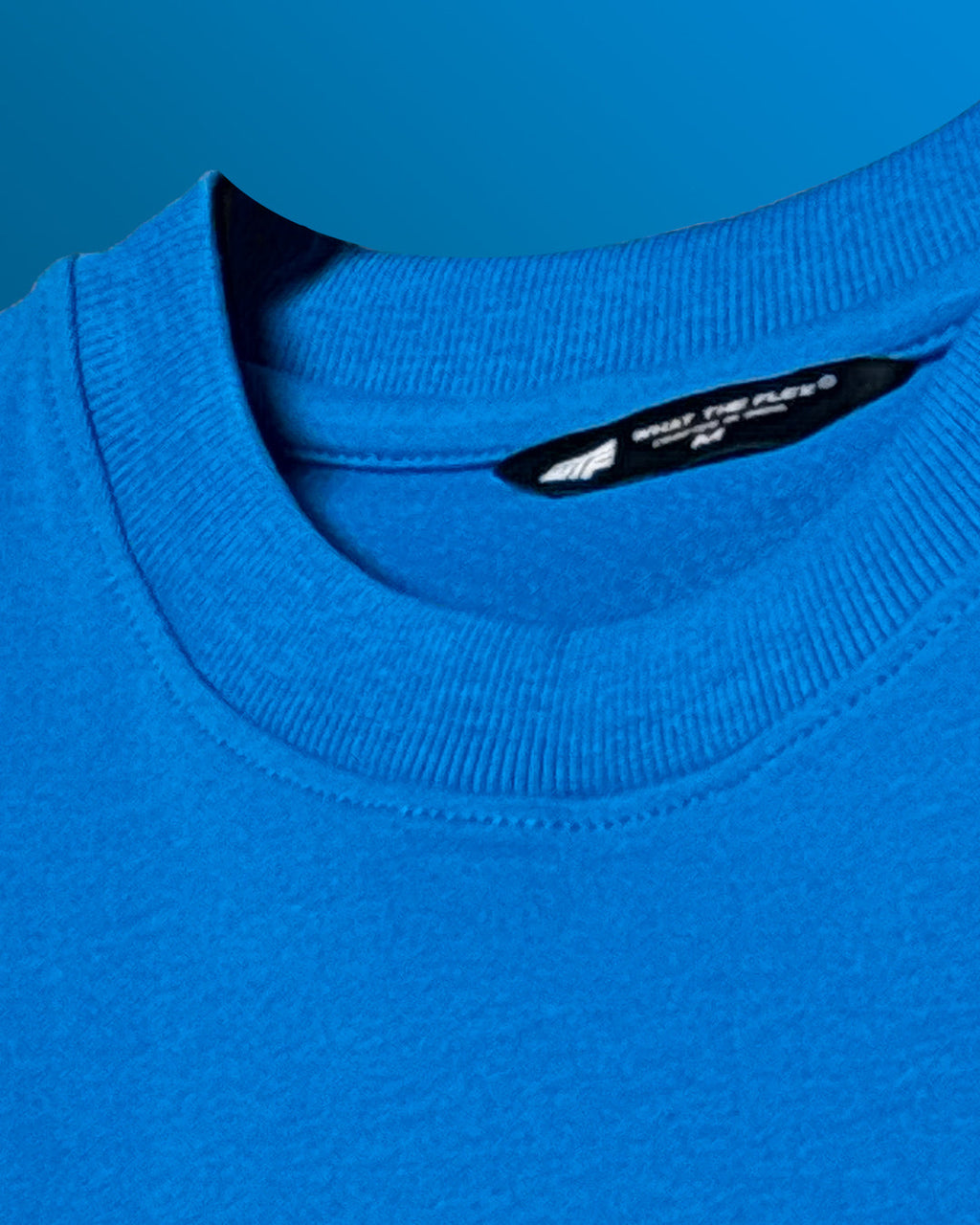 Too Young Heavyweight Blue T-shirt