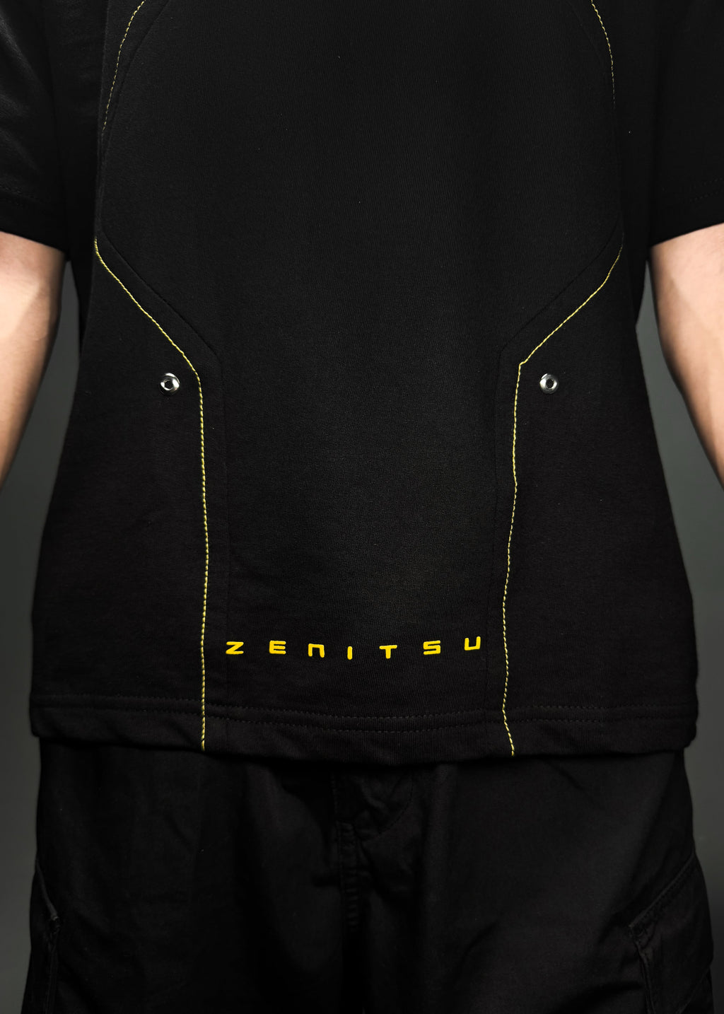 CONTRAST STITCHED / ZENITSU / OVERSIZED T-SHIRT