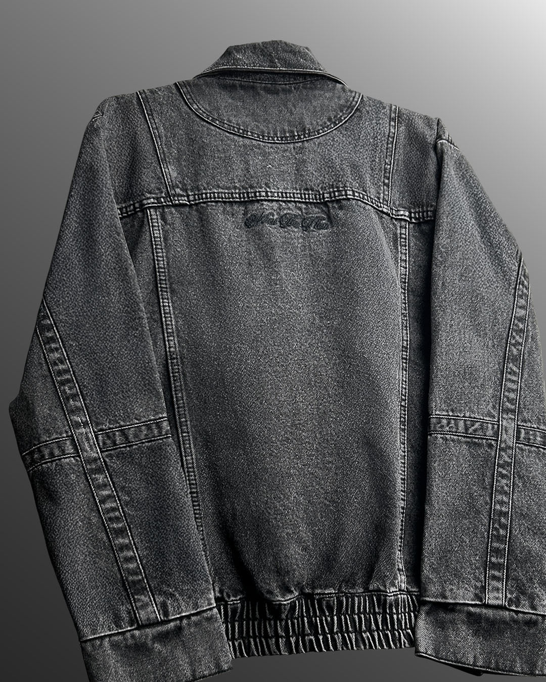 Over Drive Washed Denim Jacket