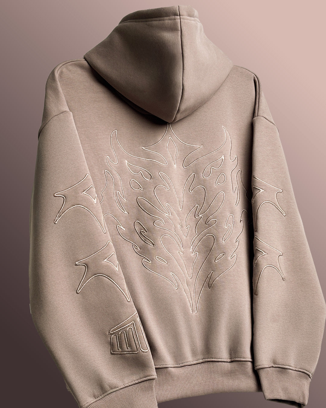 Knight Pattern Hoodie