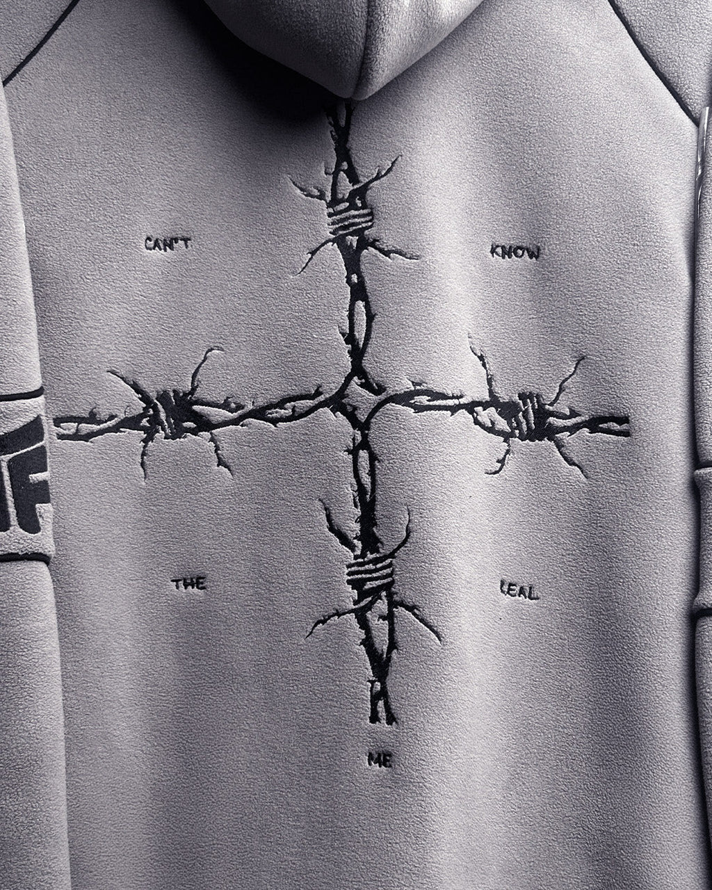 Mystery Grey Cloud Feel Hoodie