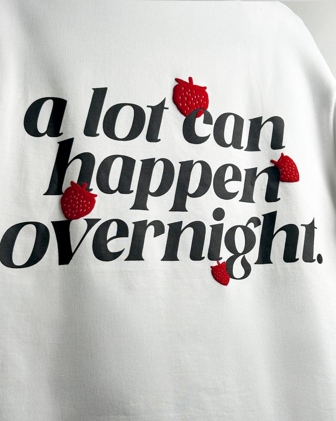 Goat Overnight White Heavyweight T-shirt