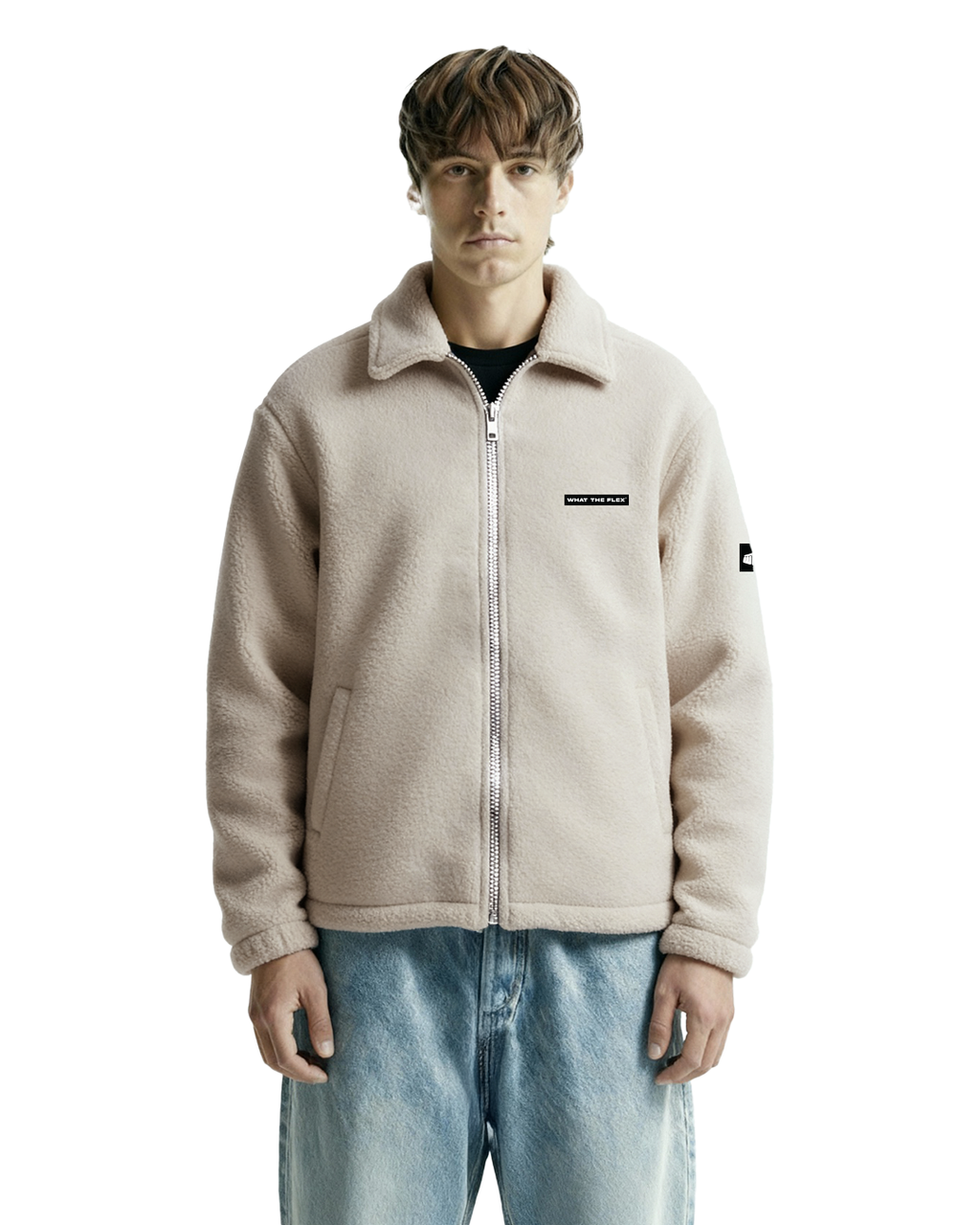 No Distraction Off-White Cloud Feel Jacket