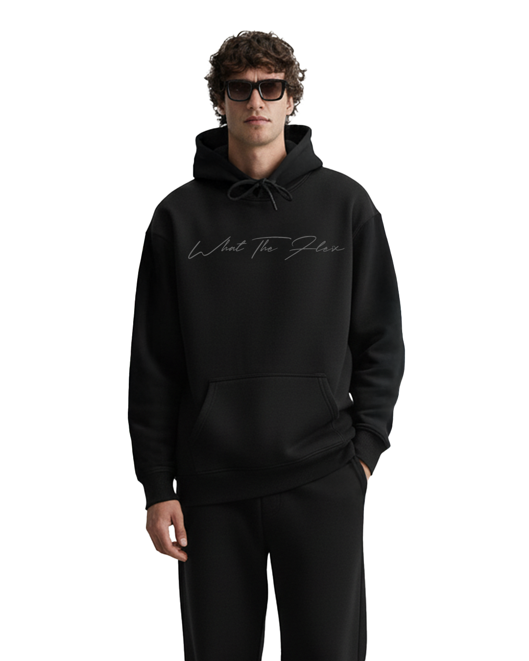 Fearless Black Boxy Fit Hoodie