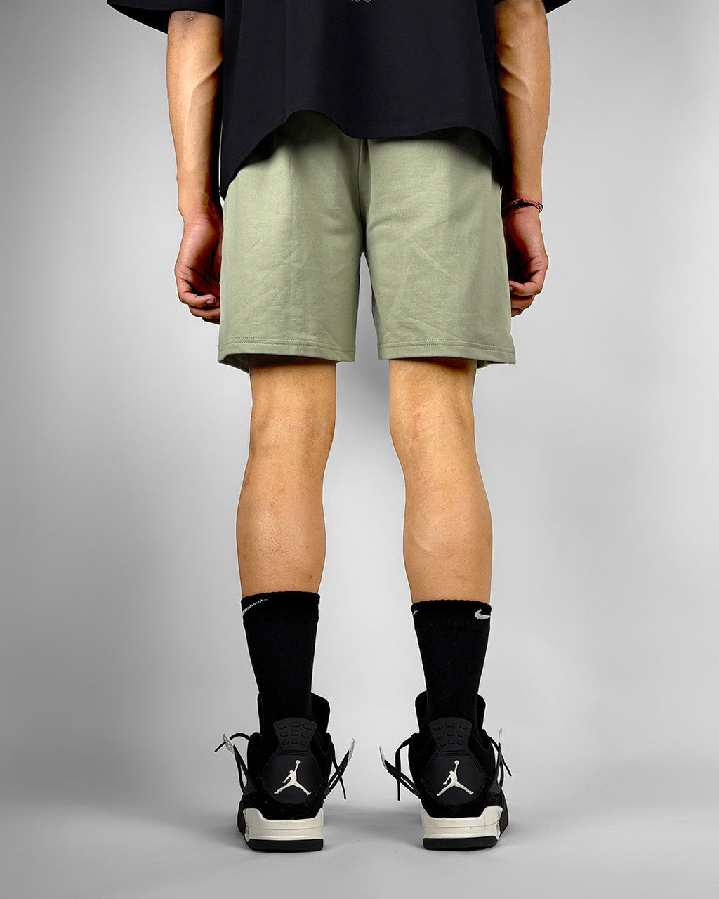 Frontcut Sage Cotton Shorts