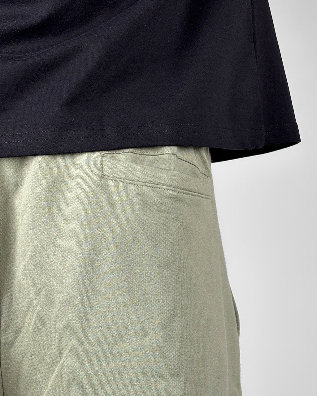 Frontcut Sage Cotton Shorts