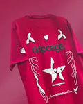 Dripcage Pink Heavyweight T-shirt