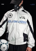 WHITE BLUELOCK / PARACHUTE JACKET