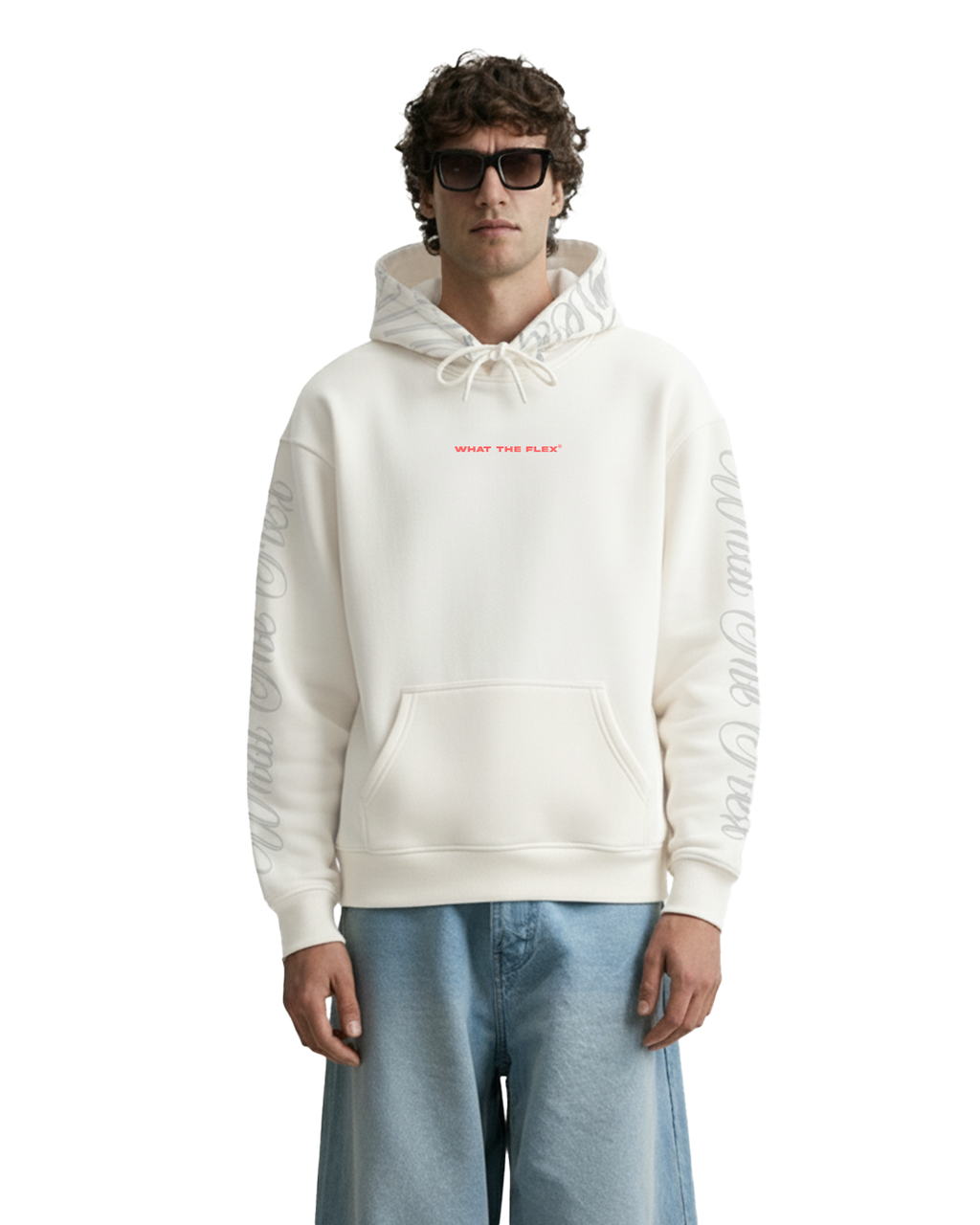 White Angel Oversized Hoodie