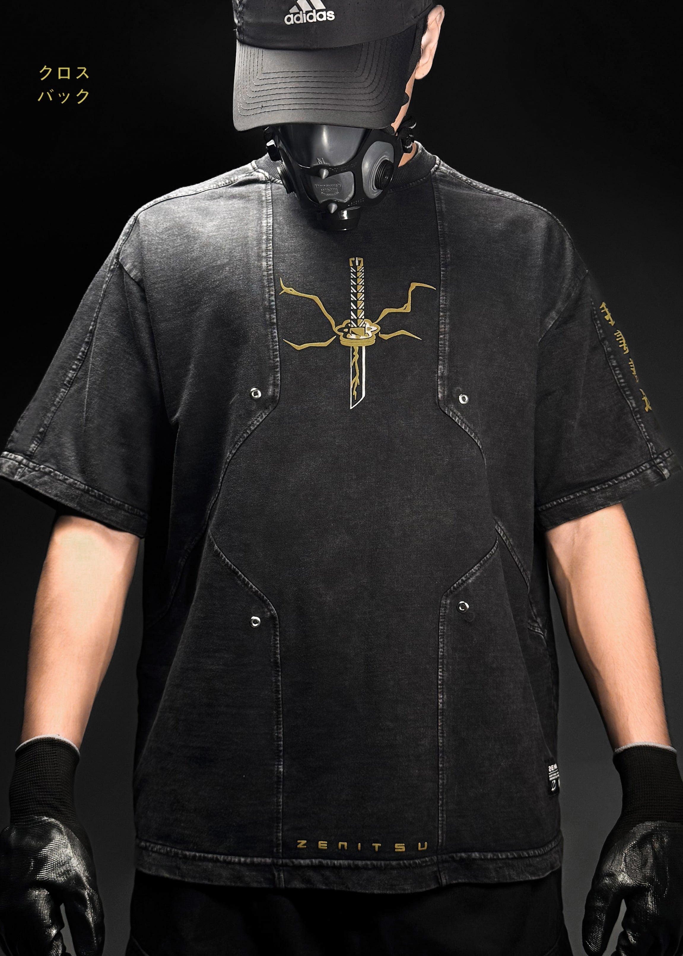 ZENITSU / DEMON SLAYER / WASHED OVERSIZED T-SHIRT